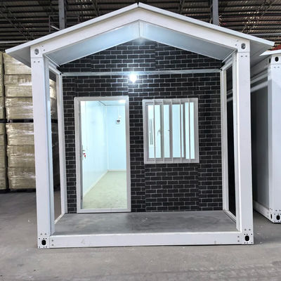 Rechthoekige snel te installeren afneembare container kantoor met stalen frame