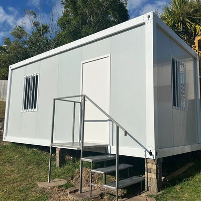 Kiosk Makkelijk te monteren Modulaire afneembare containerhuizen met standaarddikte