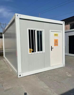 Kiosk Makkelijk te monteren Modulaire afneembare containerhuizen met standaarddikte