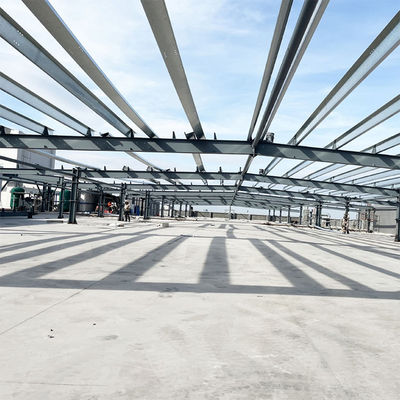 Q235/Q355 Voorgefabriceerd staal magazijn werkplaats met professionele ingenieur tekening ontwerp en eenvoudige installatie