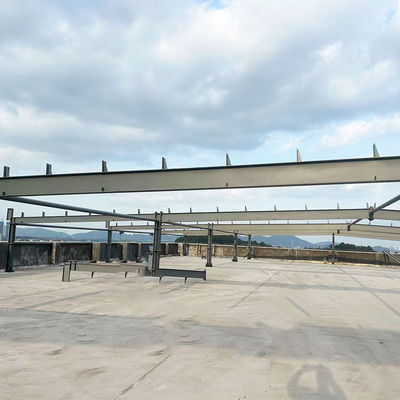 Q235/Q355 Voorgefabriceerd staal magazijn werkplaats met professionele ingenieur tekening ontwerp en eenvoudige installatie