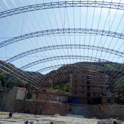 Aluminiumlegeringsruimte Lichte staal Q345 Q235 Prefabricated Steel Structure Metalen magazijn Gratis verzending en beste prijzen