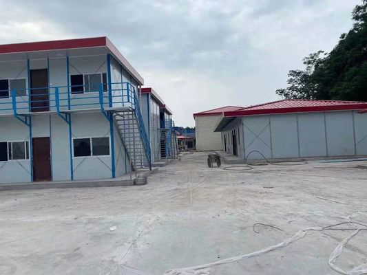 Sandwichpaneel Verhuisbaar 4 slaapkamers Prefab huis voor kassen