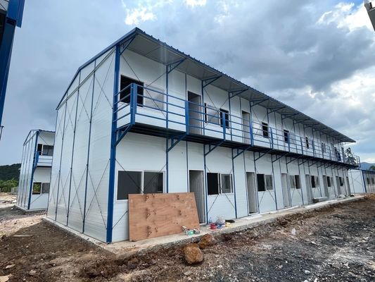 Sandwichpaneel Verhuisbaar 4 slaapkamers Prefab huis voor kassen