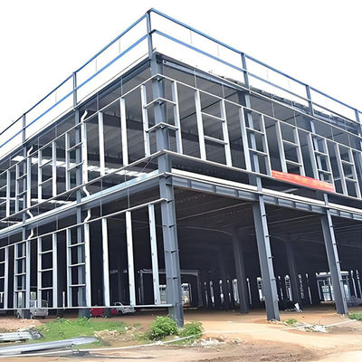 Hot Dip gegalvaniseerd staalstructuur Metalen magazijn Gratis verzending Directe levering Snel bouwen Prefab Workshop