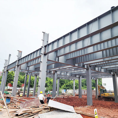 Luxecontainerhuis van staal Structuur voor modern ontwerp Wide Span Warehouse Workshop Vuile staal schuur