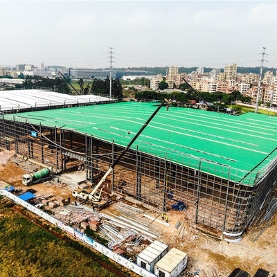 Beste staalconstructie Warehouse Building Workshop Industrieel gebouw Metalen staalconstructie met snelle installatie voordeel
