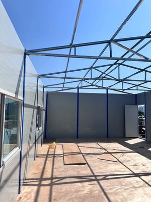 Anti-corrosie geprefabriceerd glazen huis in eclectische ontwerpstijl voor een gemakkelijke installatie
