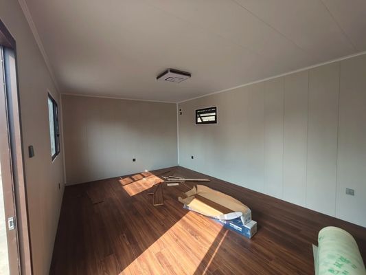 Ontworpen geprefabriceerd pod huis met licht staal structuur frame