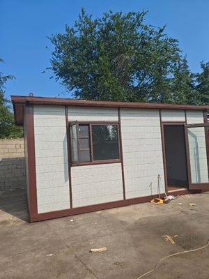 Ontworpen geprefabriceerd pod huis met licht staal structuur frame