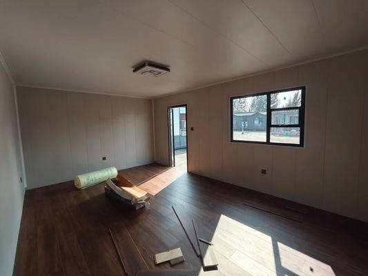 20FT/40FT Customized Prefabricated Steel Frame House Modulair huis voor werkplaats Warehouse Constructie kantoor