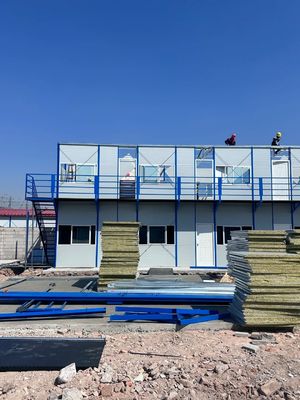 20FT/40FT Customized Prefabricated Steel Frame House Modulair huis voor werkplaats Warehouse Constructie kantoor