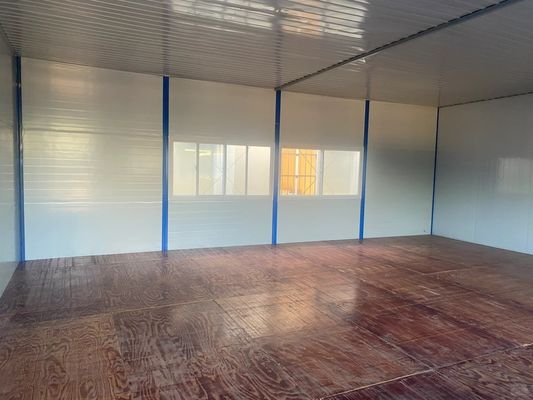 20FT/40FT Customized Prefabricated Steel Frame House Modulair huis voor werkplaats Warehouse Constructie kantoor