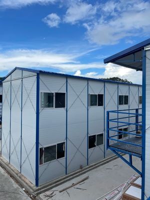 Aluminium raam geprefabriceerd woonhuis met Japanse ontwerpstijl en energiebesparende eigenschappen