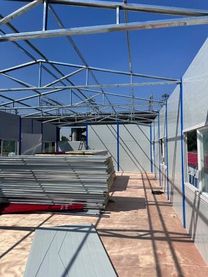 Aluminium raam geprefabriceerd woonhuis met Japanse ontwerpstijl en energiebesparende eigenschappen