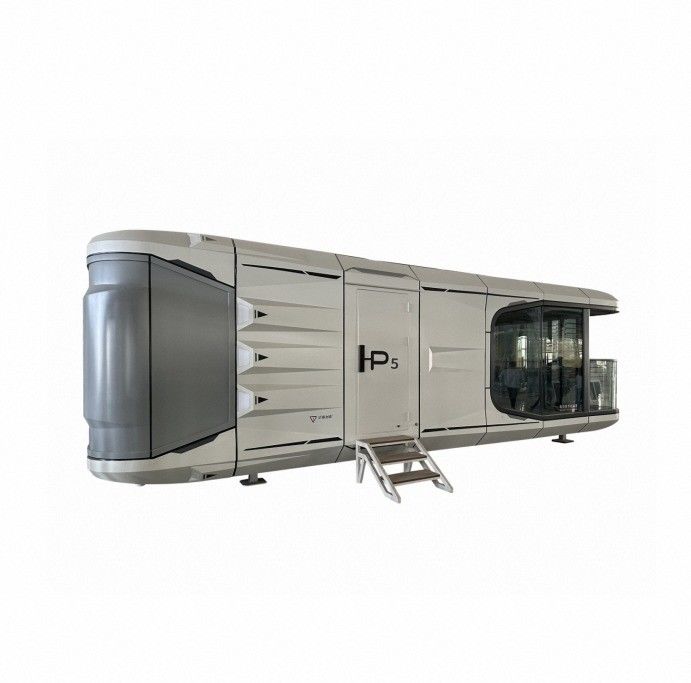 Hotel Various Prefab Tiny Camping Unieke Capsule Mobile Home Product Gemaakt met Stalen Sandwich Panel Hoofdstructuur