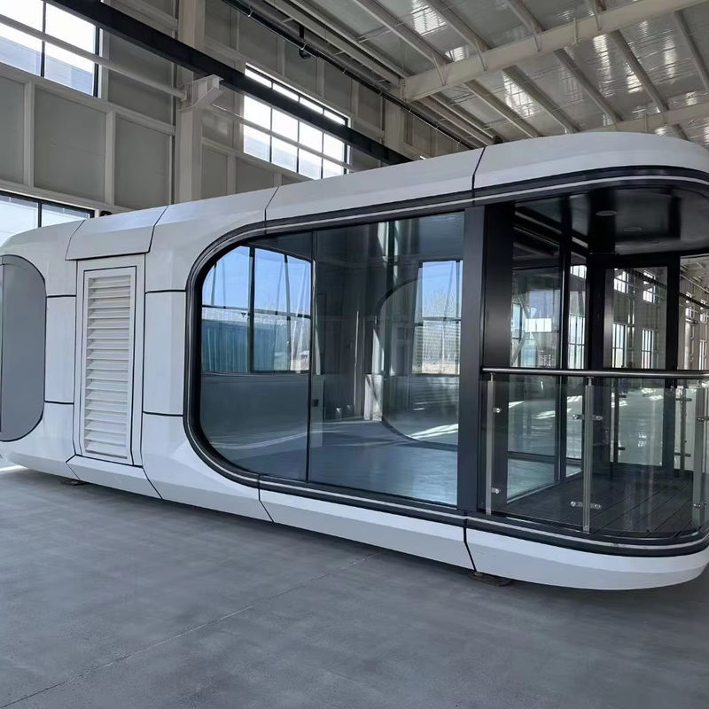 Multifunctionele top mode luxe kleine huizen prefabricadas mobiele ruimte capsule aangepast maat 2 slaapkamer container huis