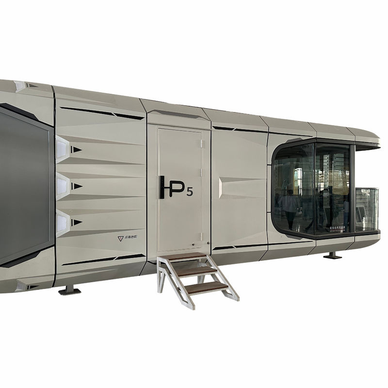 Hotel Space Capsule 2024 Design Modern Outdoor Mini Prefab Tiny Container House met een aangepaste lay-out en trendy design
