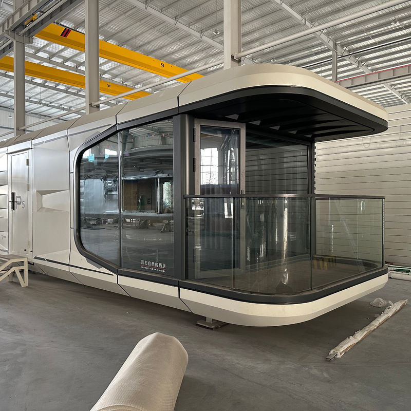 Commerciële ruimte Hotel Op maat gemaakte interieurversiering Capsule House voor Outdoor Hotel