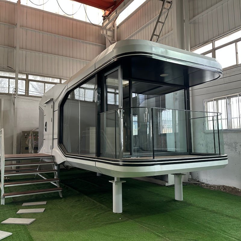 Steel Apartment Space Capsule Room voor 2024 Customized Tiny House en Modern Luxe Hotel