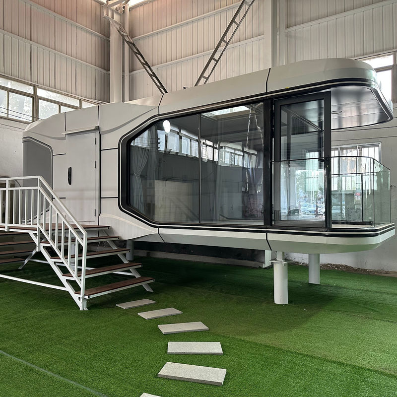 Moderne prefab mobiele woonhuis voor hotel villa hot style modern ingericht buitenspanspace capsule huis
