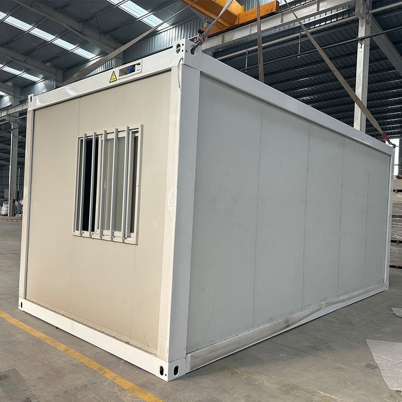 Gemakkelijk monteren Op maat gemaakte opvouwbare prefab huis Moderne draagbare opvouwbare container huis met sandwich paneel