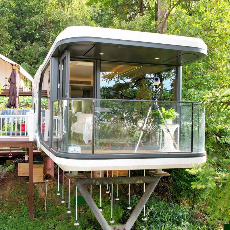 Goed modern capsulehuis Aanpasbare interieurversiering voor thuis of commerciële ruimte