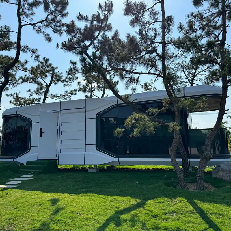 Buitenruimte Capsule Cabin House Modulaire Capsule Hotel van Space Capsule House met aangepaste kleur en modern design