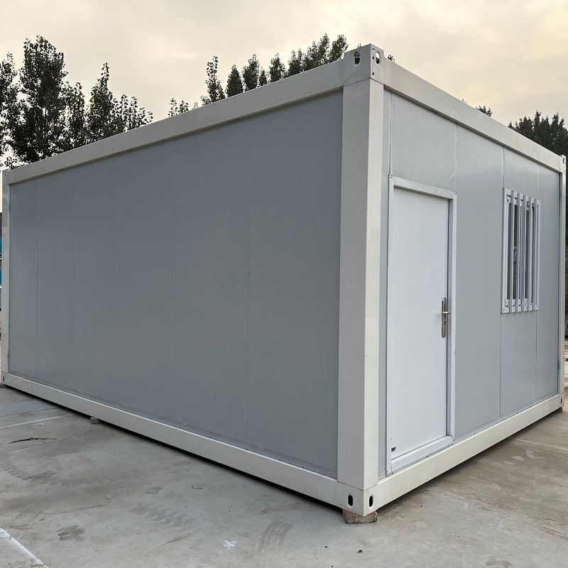 Waterdicht Vuurdicht 6x3x2.8 Meter 20ft gegalvaniseerd licht staal frame prefab modulair huis kamer flat pack container huis