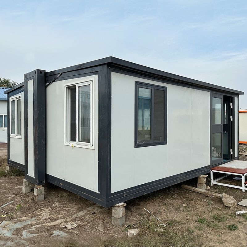 20ft 40 ft Volledig aangepast brandwerend waterdicht wandpaneel en stalen frame prefab huis voor huis in huis huis hotel