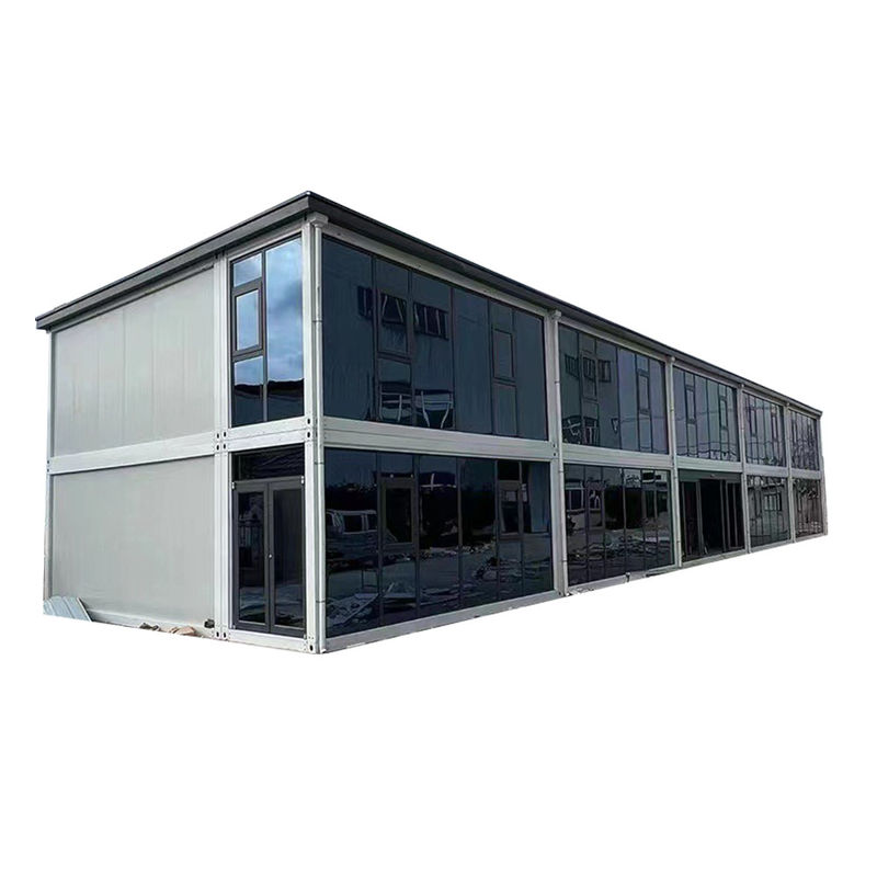 Sandwich Panel Door Custom Optioneel Grootte Moderne Prefab Modulaire Huis Afneembare Containerhuis