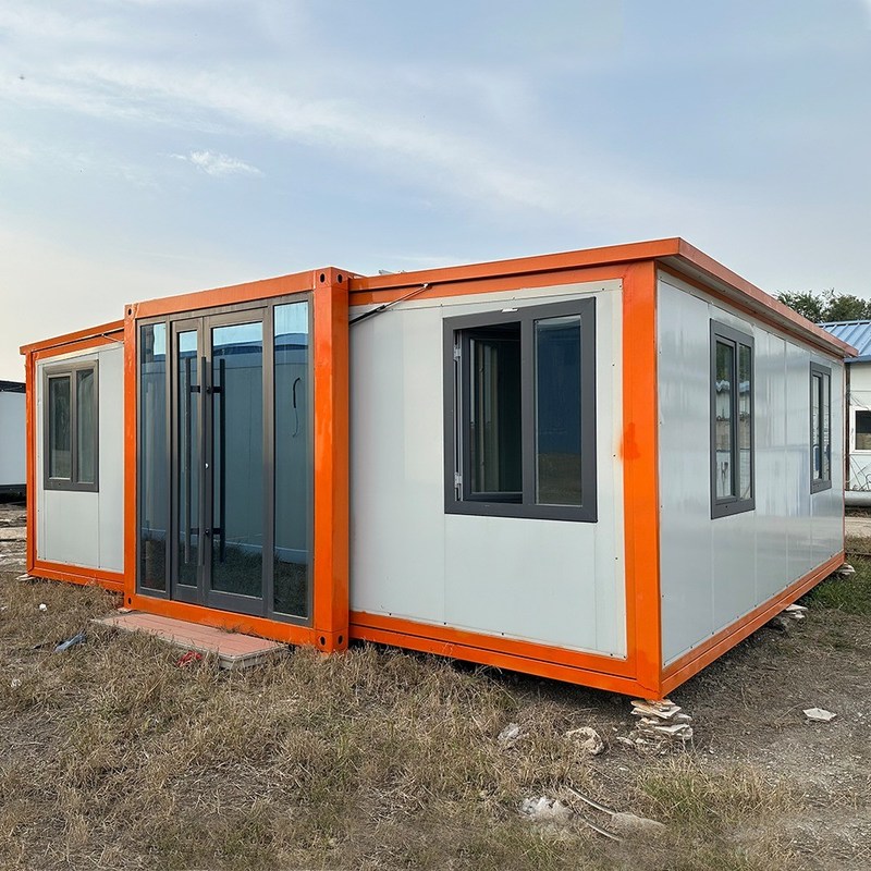 Geïsoleerd staal geprefabriceerd mobiele huis 20ft afneembare uitbreidbare container huizen door bron's Contemporary Design Style