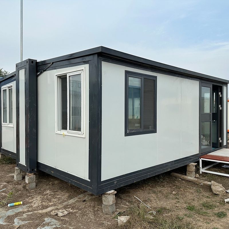 20 40ft Makkelijk te installeren Container Uitbreidbaar Huis Warm Uitbreidbaar Prefab Container Huizen voor Villa Levensduur 15-30 jaar