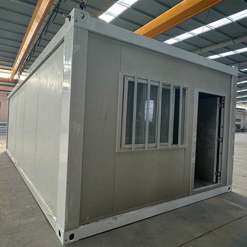 Stalen frame Gemakkelijk te monteren 20ft 40ft Tiny Homes Site Office Container Houses met lange levensduur