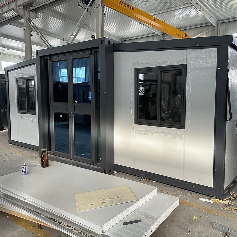 Huis Huis Hotel 20 40ft Makkelijk te installeren Modulair Containerhuis Thermische isolatie Lichte staal Prefab huis