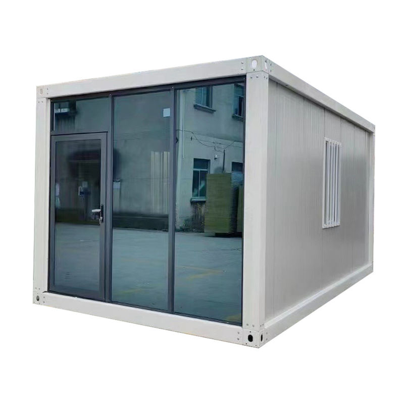 3 slaapkamers Eco-vriendelijk Modulair Prefab Afneembare Containerhuis met Carport en ademend ontwerp
