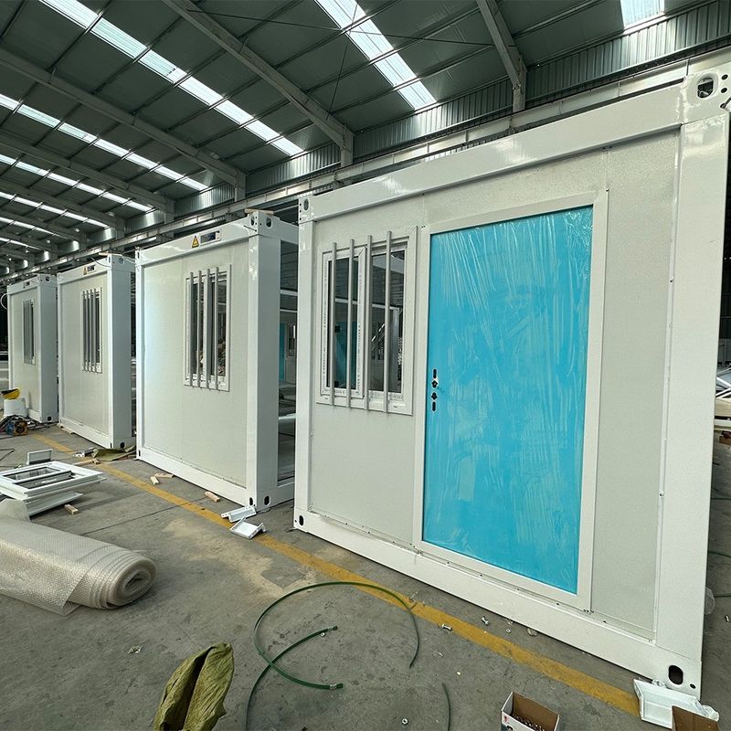 Standaarddikte Twee verdiepingen Containerhuis 40 voet Containerhuis Voorgefabriceerd Opvouwbaar Voorgefabriceerd Klein Huis