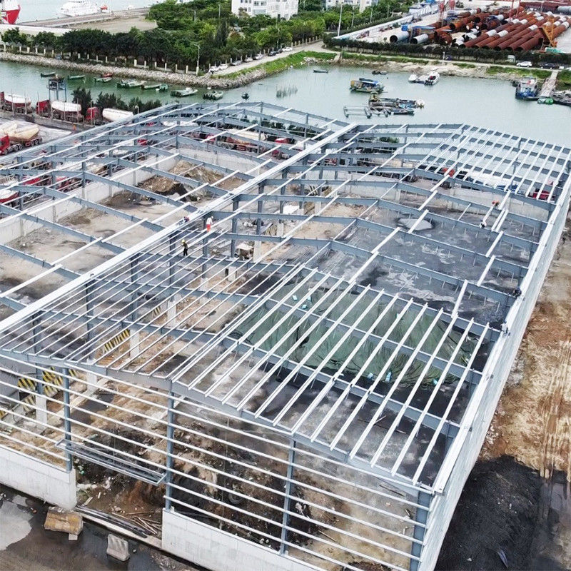 Voorgefabriceerde staalconstructies kantoorwerkplaats professionele ingenieur tekening ontwerp en maat aangeboden