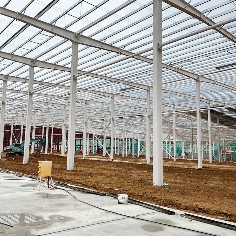 Voorgefabriceerd staal magazijngebouw gemakkelijk te installeren door de bron met staal deur structuur en installatie
